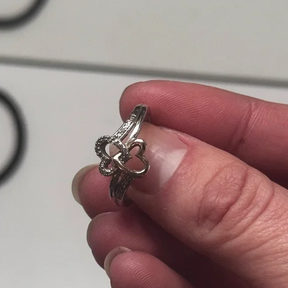 SILVER/ROSE GOLD RING - Picture 4 of 6